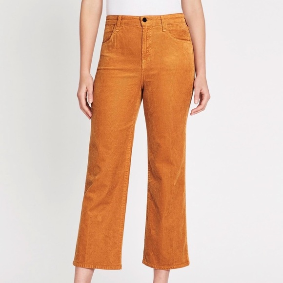 J Brand Joan Crop High Rise Cord in Titan, 26 - Picture 2 of 16